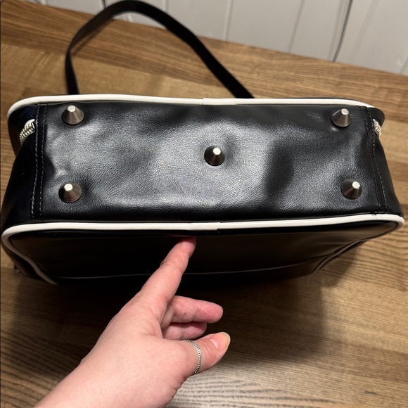 Pan Am Black and White Men's Bag - Picture 5 of 11